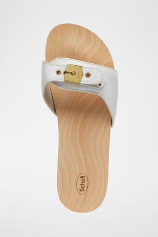 Mules en cuir - Blanc