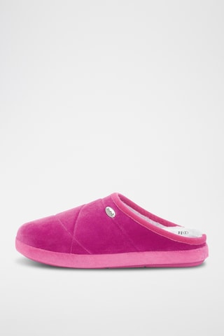 Pantoufles fourrées - Fuchsia