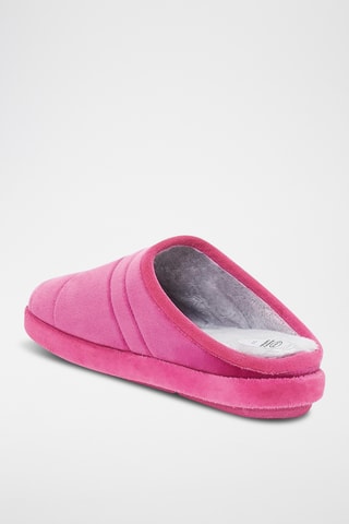 Pantoufles fourrées - Fuchsia
