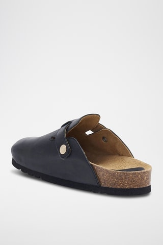 Sabots en nubuck - Noir