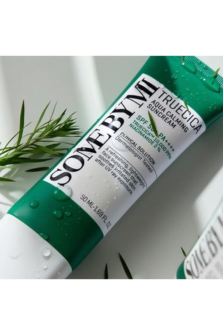 Protetor solar suavizante com niacinamida Truecica - Peles irritadas - SPF 50+ / PA++++ - 50 ml