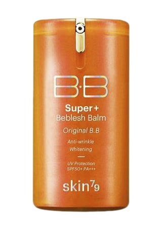 BB creme iluminador anti-rugas SPF50+ Laranja - Bege - 40 g