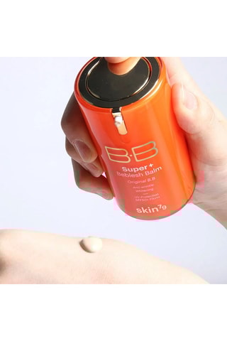 BB creme iluminador anti-rugas SPF50+ Laranja - Bege - 40 g
