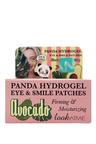 30 adesivos de hidrogel para o contorno dos olhos e a boca com abacate - 84 g
