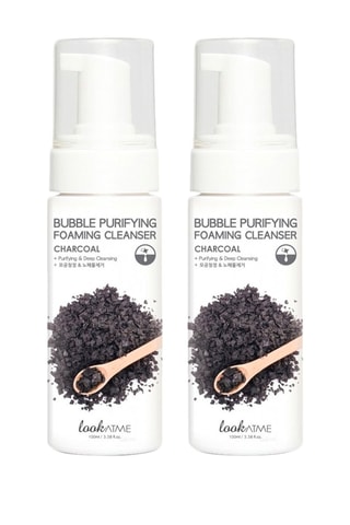 2 espumas de limpeza de carvão - 2 x 100 ml