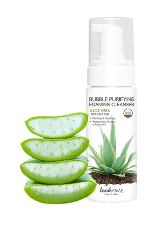 Mousse de limpeza com aloé vera Bubble Purifying - 150 ml