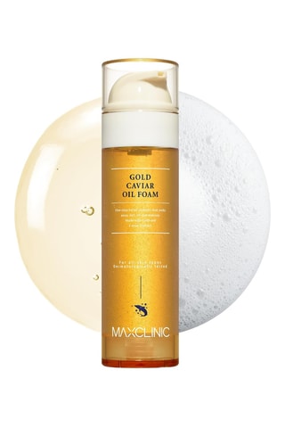 Espuma óleo de caviar Gold Maxclinic - Todos os tipos de pele - 110 g