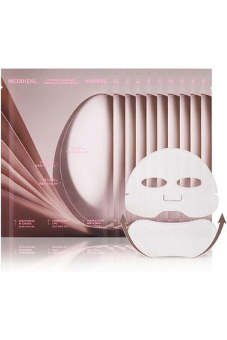 10 máscaras lifting com retinol e colagénio Mediheal - 10 x 27 g