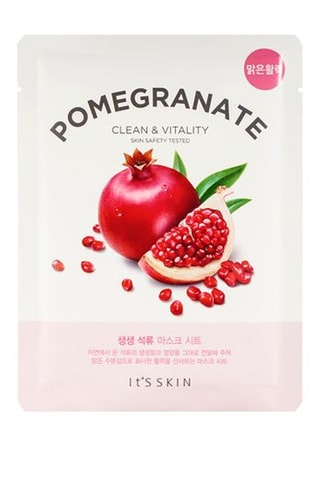 10 máscaras de rosto com romã Quret Beauty Recipe - 10 x 100 g