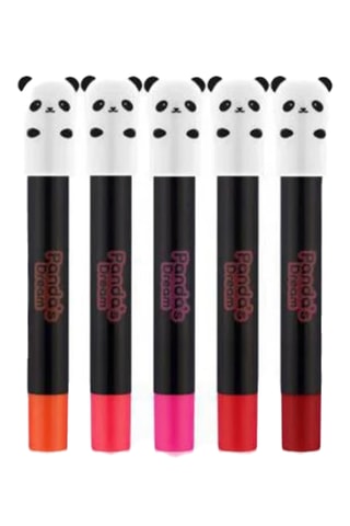 3 lápis para lábios Panda's Dream - Red Berry - 3 x 1,5 g