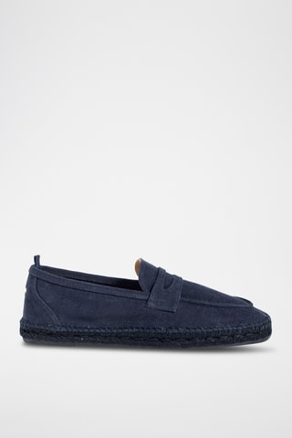 Biologisch Katoenen Espadrilles Nacho - Marineblauw