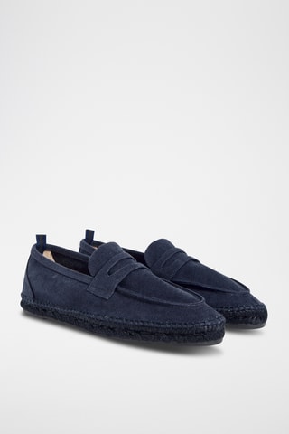 Biologisch Katoenen Espadrilles Nacho - Marineblauw