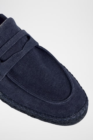 Biologisch Katoenen Espadrilles Nacho - Marineblauw