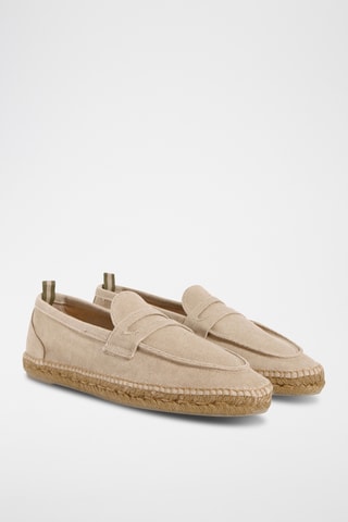 Biologisch Katoenen Espadrilles Nacho - Beige