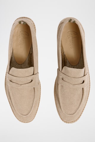 Biologisch Katoenen Espadrilles Nacho - Beige