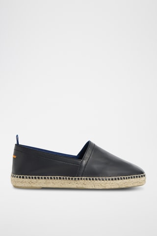 Leren Espadrilles Pablo - Zwart