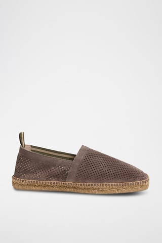 Linnen Espadrilles Pablo - Taupe