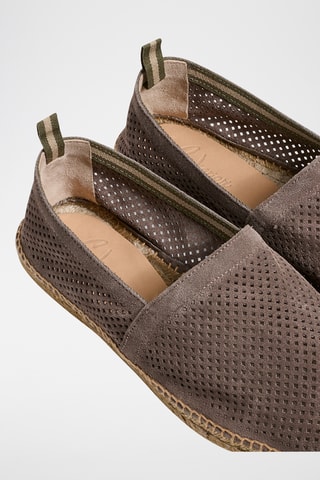 Linnen Espadrilles Pablo - Taupe