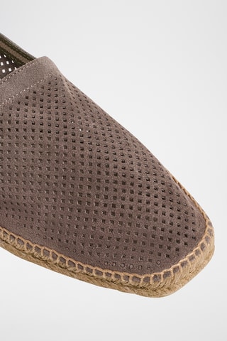 Linnen Espadrilles Pablo - Taupe