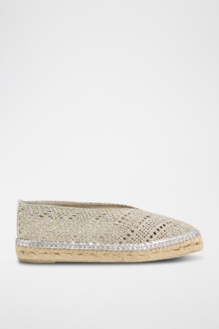 Espadrilles Kim - Zilverkleurig