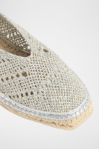 Espadrilles Kim - Zilverkleurig