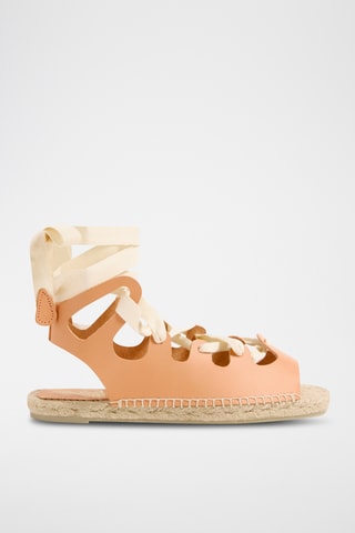  Leren Sandalen Los - Beige