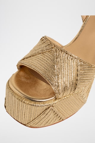 Sandalen met Hak Florita - goudkleurig