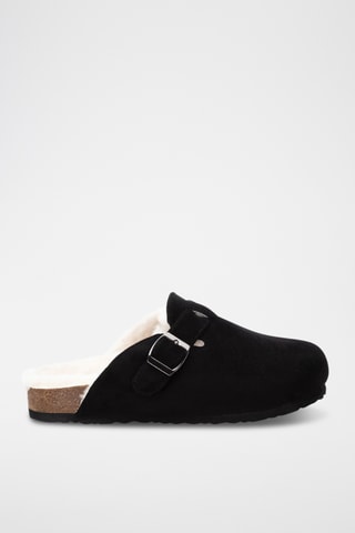 Gevoerde Clogs - Zwart