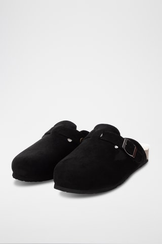 Gevoerde Clogs - Zwart