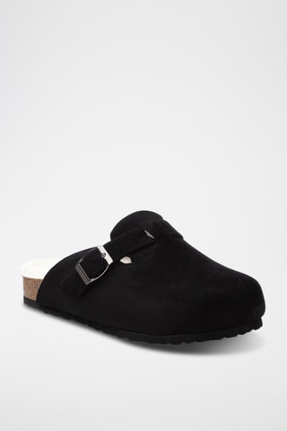 Gevoerde Clogs - Zwart