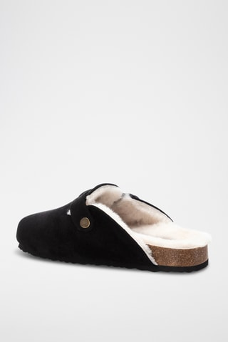 Gevoerde Clogs - Zwart