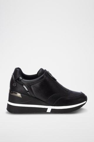 Wedge Sneakers - Zwart