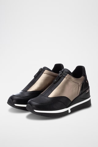 Wedge Sneakers - Goudkleurig