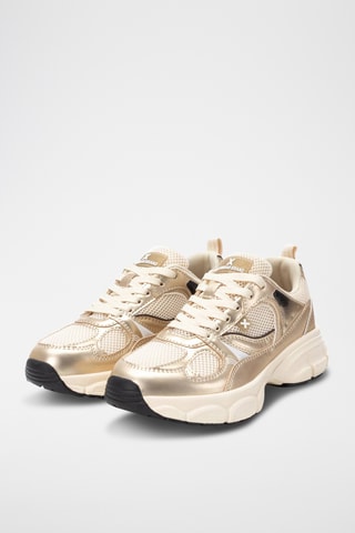Platform Sneakers - Goudkleurig