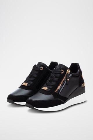 Wedge Sneakers - Zwart
