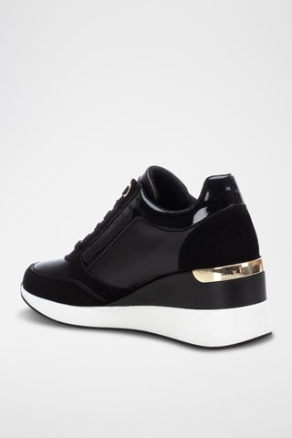 Wedge Sneakers - Zwart