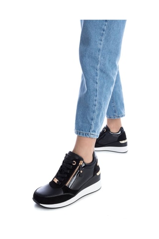 Wedge Sneakers - Zwart