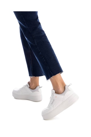 Platform Sneakers - Wit