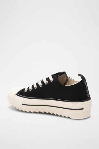 Platform Sneakers - Zwart