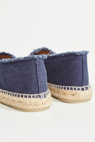 Espadrilles Kampala - Donkerblauw en Naturel