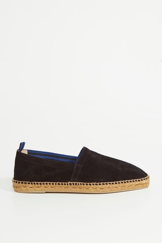 Nubuck Espadrilles Pablo - Zwart