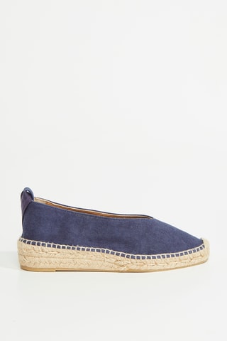 Biokatoenen Ballerina's Gea - Donkerblauw