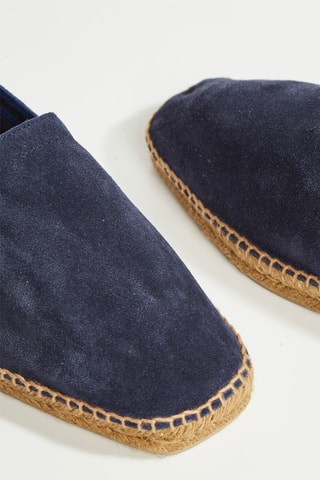 Nubuck Espadrilles Pablo - Marineblauw