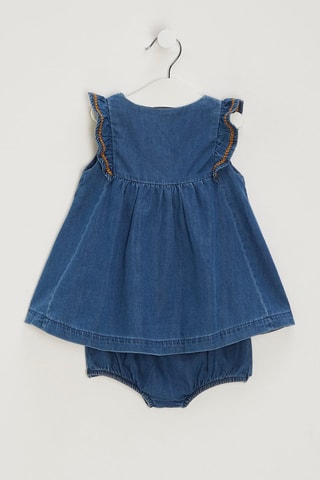 Robe en jean - Bleu marine - Obaïbi