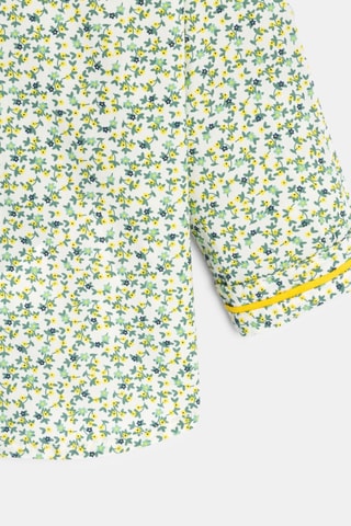 Chemise - Blanc et vert - Obaïbi