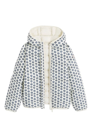 Doudoune à capuche - Ecru et bleu-gris - Okaïdi