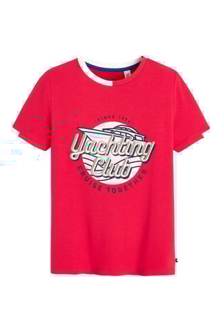 T-shirt - Rouge - Okaïdi