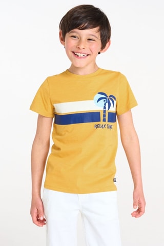 T-shirt - Jaune - Okaïdi