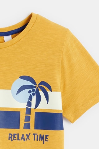 T-shirt - Jaune - Okaïdi