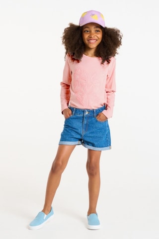 T-shirt - Rose poudré
 - Okaïdi